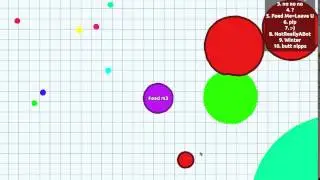 First vid on agar.io