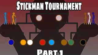 Stickman Tournament| sticknodes animation part 1 #stickman #sticknodes 