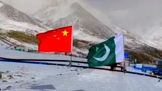 season first snowfall at khunjerab🥶 |  Pakistan China border in winter 😱