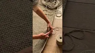 Jute Rug | Crochet Process & Final Look
