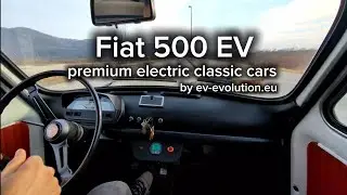 Fiat 500 EV - Premium electric classic cars