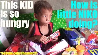 Someone Please Feed this STARVING Poor Filipino Child! Making Poor Filipino Children Happy. POVERTY