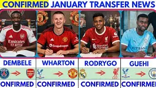 🚨LATEST CONFIRMED TRANSFER NEWS AND RUMOURS TRANSFER NEWS 2026|Wharton✔️Rodrygo✔️Dembelew✔️Guehi🚨