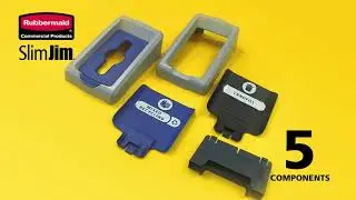 Slim Jim&reg; Recycling Stations | Rubbermaid Commercial Products