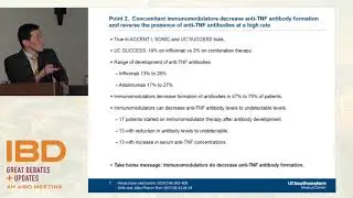 Debate: Is Combination therapy necessary if you use anti-TNF? - Yes