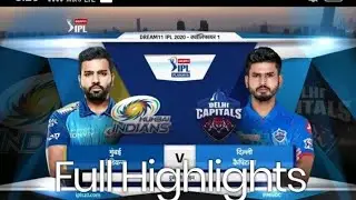 MI VS DC Highlight || DC VS MI HIGHLIGHT 2020 , ipl highlight MI beat DC