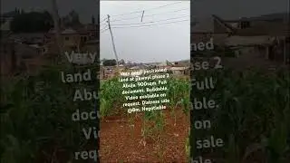 Abuja Land For sale #shortsfeed #shortsviral #shorts #abujaproperty #abujarealtor #abujarealestate