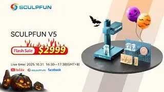 Halloween Magic: Glow & Engrave with SCULPFUN V5!