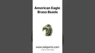 American Eagle Paracord & Knife Brass Beads