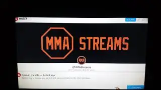UFC,MLB,NFL/REDZONE,NHL,ETC USING REDDIT ON FIRESTICK
