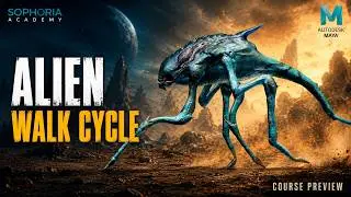 Alien Walk Cycle - Tutorial