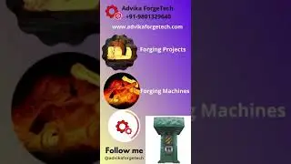 Forging Plant Setup Provides By Us #Advikaforgetech
