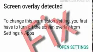 Screen Overlay on Marshmallow | Fix the problem | TVd's | English