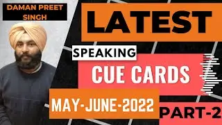 Latest IELTS Speaking Cue Cards 2022 - BrainEdge