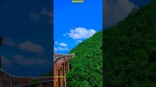 HIRAKHAND EXPRESS/Koraput train journey/Koraput ghat road#shorts #youtubeshorts #trending #train