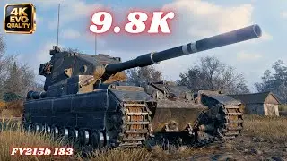 FV215b 183  9.8K Damage 6 Kills  World of Tanks