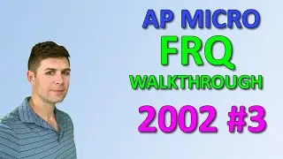AP MICROECONOMICS FRQ 2002 #3 WALKTRHOUGH - Marginal Analysis, Consumer Choice