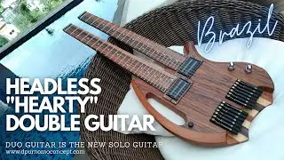 Brazil (Instrumental Cover) - Touchstyle / 2 Hand Tapping on Double Guitar Daniel Purnomo
