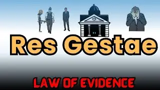 Res Gestae 😕😕 in Hindi/Urdu | Law of Evidence