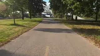 Chicago POV E-Bike Ride 57th St to Promontory Point #chicago #pov #lakefront #southside #chitown