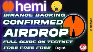 Hemi Network - Confirmed Free Airdrop 🎁Full Guide on Testnet - English