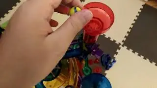 UNBOXING a marble run from my relatives?!