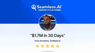 $1.7M in 30 Days! Chris Anzalone | 2nd Sight