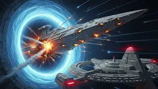What if Battlestar Galactica Landed in the StarTrek Universe?