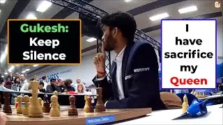 Gukesh's Queen Sac & Sindarov's Amazing Escape 😮