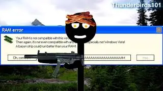 Microsoft Sam reads Funny Windows Errors (Ten Year Special)