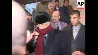 Ruling party picks Abbas as candidate to replace Arafat