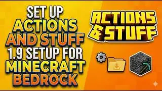 Every SECRET FEATURE in Actions & Stuff 1.9 (Minecraft Bedrock Setup)