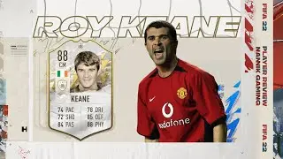 FIFA 22 88 MID ROY KEANE PLAYER REVIEW