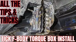 New Tick Performance Adjustable LCA F-Body Torque Boxes.  All the tips and tricks.