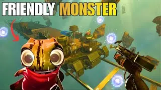 BUILDING My TRAIN With FRIENDLY MONSTER in Voidtrain! ( Unbelievable Encounter)🤯 Gameplay part 4