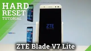 How to Hard Reset ZTE Blade V7 Lite - Bypass Screen Lock |HardReset.info