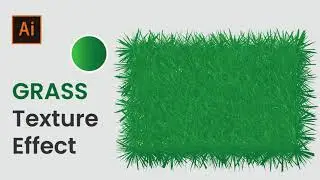 How to Make Grass in Adobe Illustrator | Faraz GFX Design #graphicdesigne
