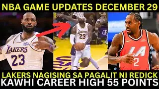 Lebron parang SLAM DUNK CONTEST! Lakers NAGISING sa Pagalit ni Redick | Kawhi 55 PTS