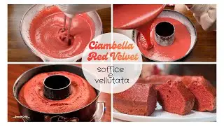 Morbida come una nuvola: CIAMBELLA RED VELVET il dolce semplice e d'effetto per San Valentino
