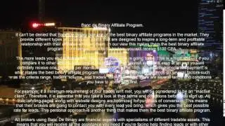 Banc de Binary Affiliate Program Review