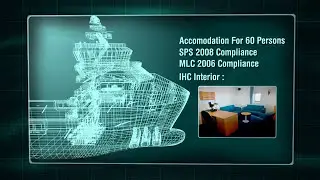 IHC | Packhorse Maxi Offshore support vessel 3D Animation
