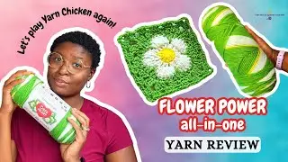 IS IT WORTH IT? - Red Heart 🌸 Flower Power 🌸 All-in-One Yarn Review
