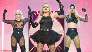 The Cast of RuPaul's Drag Race UK - Break Up Bye Bye  (Frock Destroyers Version) - (Lyrics)