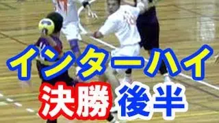 ハンドボール決勝【藤代紫水vs 法政大学第二★2】インターハイ  高校総体2015 Handball Men's High School Championships Japan