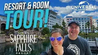 Sapphire Falls Resort and Room Tour | Universal Orlando | Travel and Foodie Warriors
