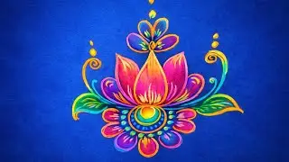 2026 Amazing stylish  🦚new year rangoli #yt #new #trending #viral #video @easykolamdesigns94 