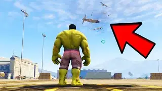 HULK'S ATOMIC SMASH vs LOS SANTOS MILITARY!!! 🤣 #shorts (VeryNuclear GTA 5/GTA V)