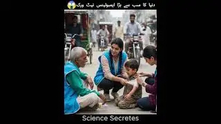 World&rsquo;s Largest Ambulance Network | Edhi Foundation Pakistan#facts #shorts #sciencefacts