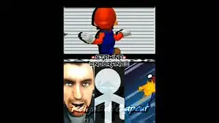 Mario (SMG4) Vs Male07,Speedrunner Mario And White (Micromist) #edit #wis #debate #smg4 #roadto600