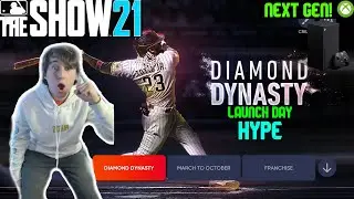 LAUNCH DAY|NEXT GEN GAMEPLAY| MLB The Show 21 Live Stream Xbox